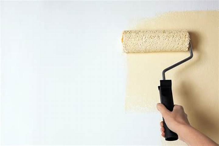 家中使用干粉涂料方法